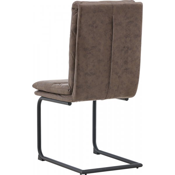 Zizo ruokapöydän tuoli - musta/ruskea Zizo ruokapöydän tuoli - musta/ruskea