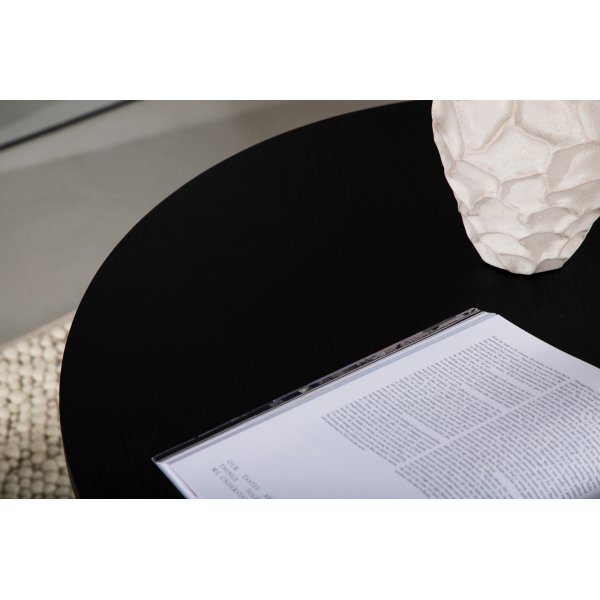 Olivia sohvapöytä Ø80 cm - Musta Olivia sohvapöytä Ø80 cm - Musta