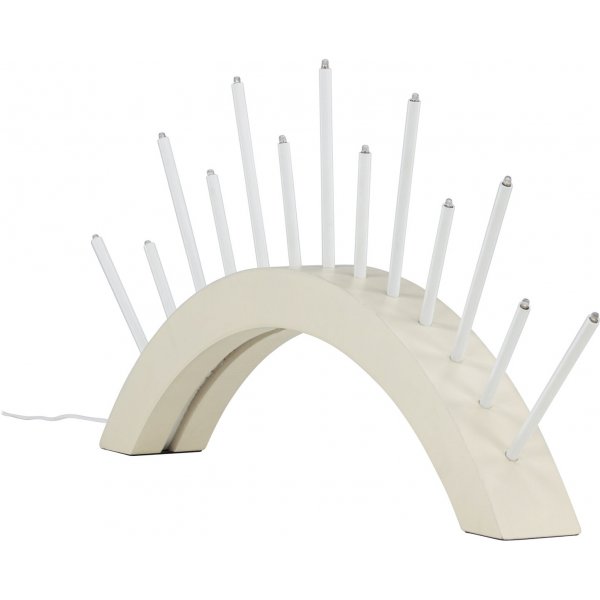 Björnrike pöytävalaisin - beige Björnrike pöytävalaisin - beige