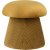 Hampton-pouf - Ocher sametti