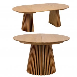 Osaka jatkettava ruokapyt 120-200 cm - Tammi