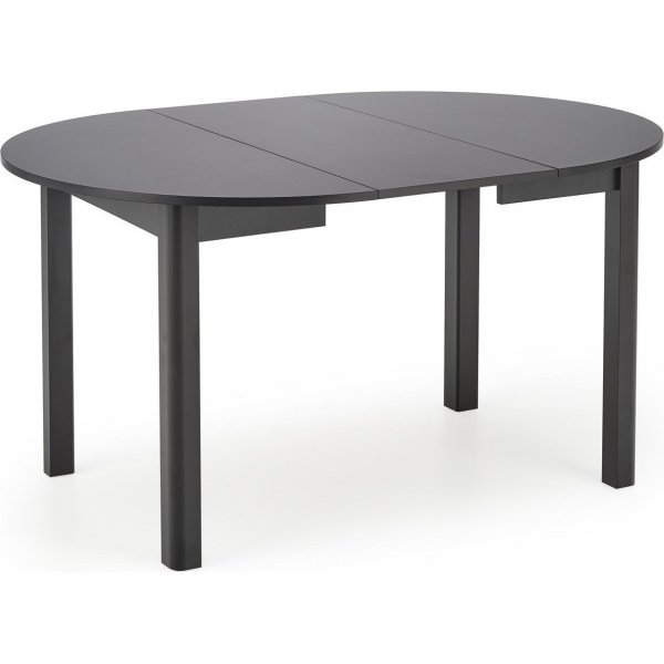 Berivan jatkettava ruokapyt 102-142 cm - Musta