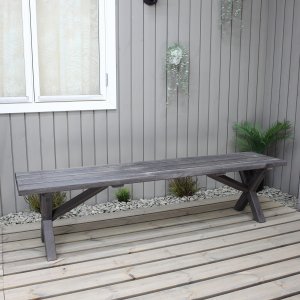 Scottsdale penkki 180 cm - Shabby Chic Grey Scottsdale penkki 180 cm - Shabby Chic Grey