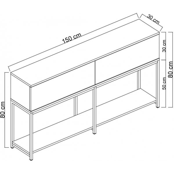 Lord senkki - musta/kulta