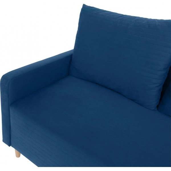 Sigma 3-istuttava vuodesohva - Sininen