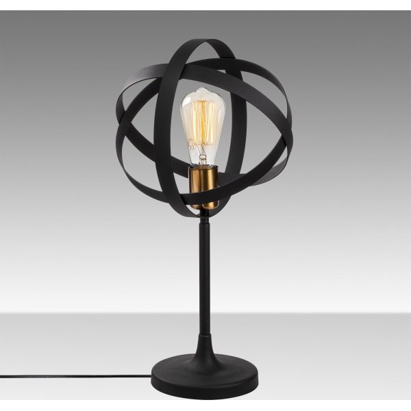 Gezegen p�yt�valaisin - musta