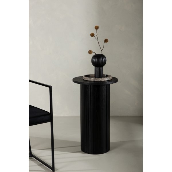 Bianca sivupöytä Ø40 cm - Musta Bianca sivupöytä Ø40 cm - Musta