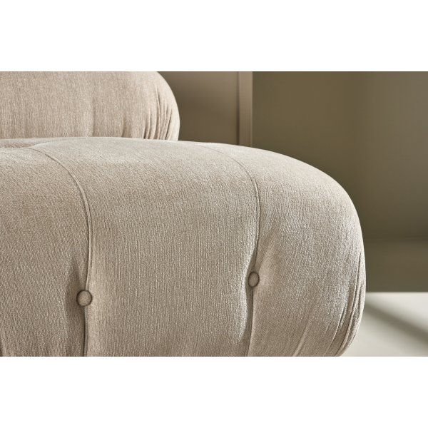 Mika sohvamoduuli - beige/kromi Mika sohvamoduuli - beige/kromi