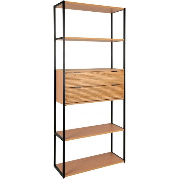 Minato kirjahylly - Tuhka/musta Minato kirjahylly - Tuhka/musta