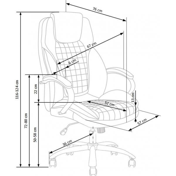 Liam työtuoli - Harmaa sametti Liam työtuoli - Harmaa sametti