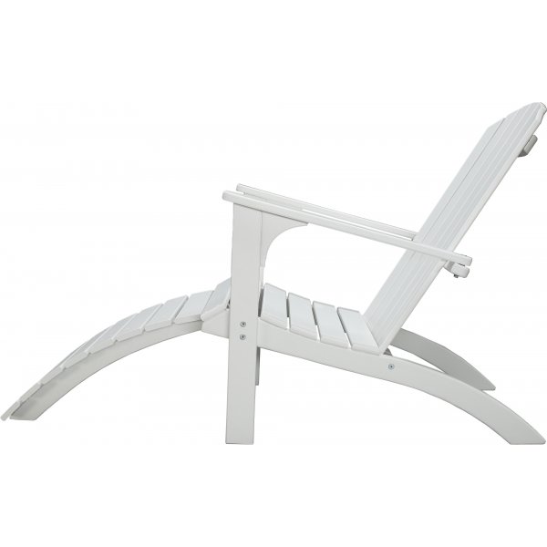 Kungshamn kansituoli jalkatuella - valkoinen + Huonekalujen puhdistus Kungshamn kansituoli jalkatuella - valkoinen + Huonekalujen puhdistus