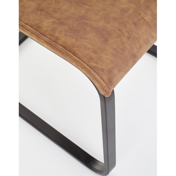 Dollie-ruokatuoli - beige/ruskea