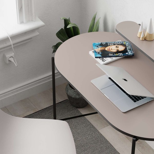 Aulapyt 100x72 cm - Vaalea mokkanahka