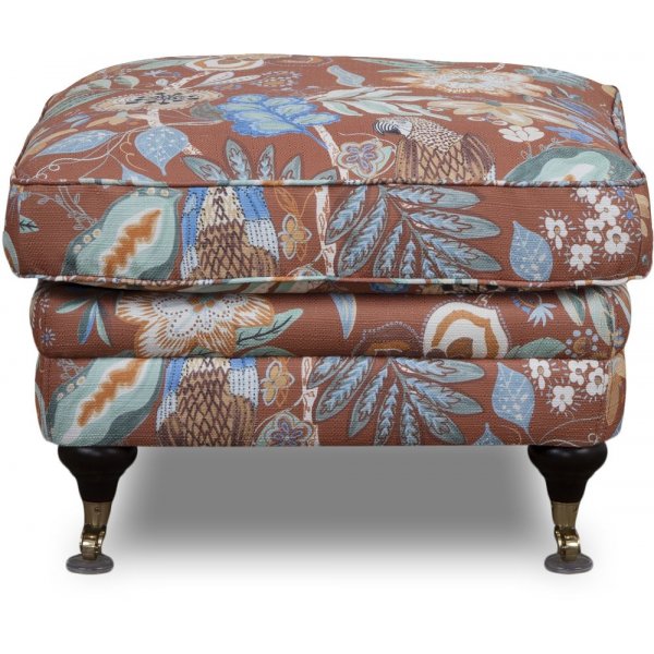 Howard Spirit Footstool - Eden Parrot Terracotta