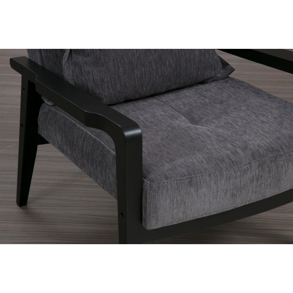 Apollo nojatuoli - harmaa