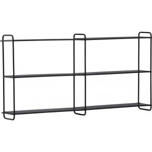 Lyon seinähylly 63 x 122 cm - Musta Lyon seinähylly 63 x 122 cm - Musta