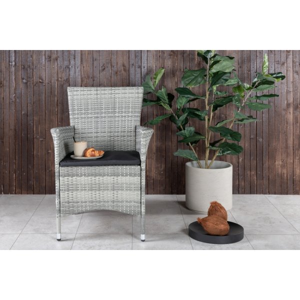 Kokoontaittuva ruokapöydän tuoli - harmaa Kokoontaittuva ruokapöydän tuoli - harmaa