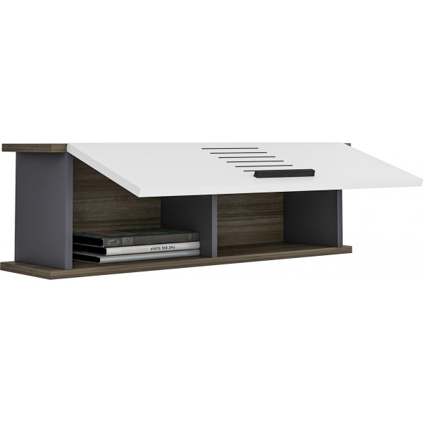 Rada sein�kaappi - Valkoinen/p�hkin�