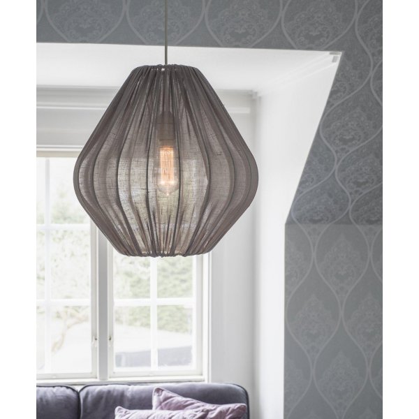 Malou kattovalaisimen varjostin - Harmaa - 40 cm Malou kattovalaisimen varjostin - Harmaa - 40 cm