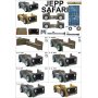 Jeep safari -lastensnky - Keltainen