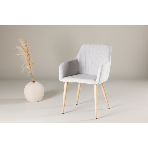 Comfort-ruokailutuoli - vaaleanharmaa Comfort-ruokailutuoli - vaaleanharmaa