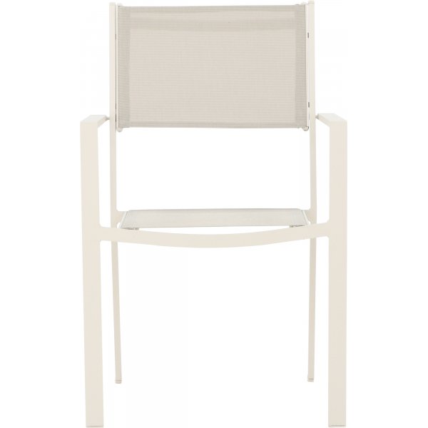 Ruokailuryhmä; 6 tuolia ja ruokapöytä 205 x 90 cm beige - Copacabana Ruokailuryhmä; 6 tuolia ja ruokapöytä 205 x 90 cm beige - Copacabana