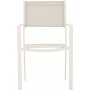 Ruokailuryhm; 6 tuolia ja ruokapyt 205 x 90 cm beige - Copacabana
