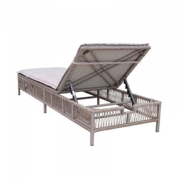 Aurinkotuoli luonnonvärisestä rottingista - Säädettävä - Harpan Aurinkotuoli luonnonvärisestä rottingista - Säädettävä - Harpan