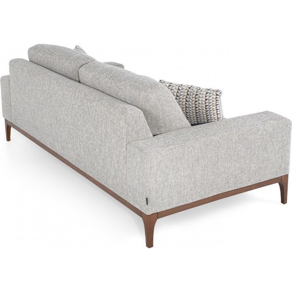 Secret 3-istuttava sohva - harmaa