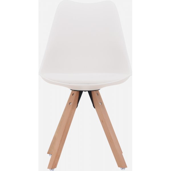 Zeno ruokapöydän tuoli - Natural/valkoinen Zeno ruokapöydän tuoli - Natural/valkoinen