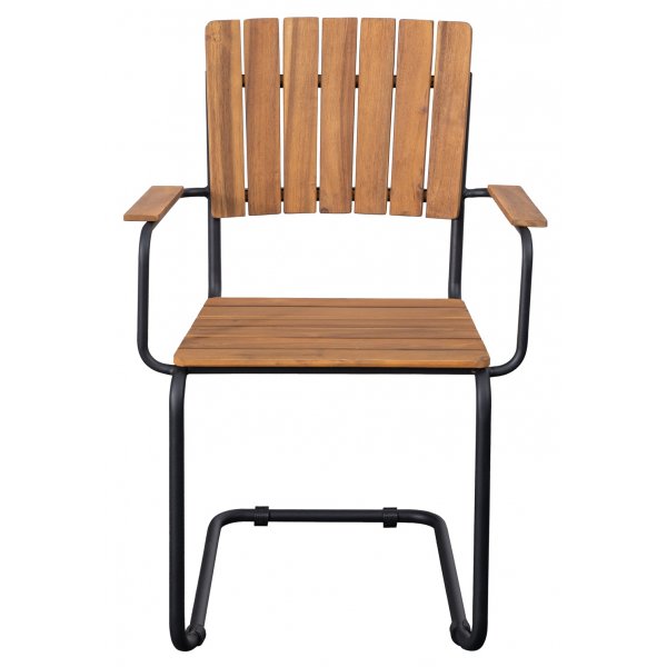 Holmsund pinottava tuoli - Musta/Akaasia