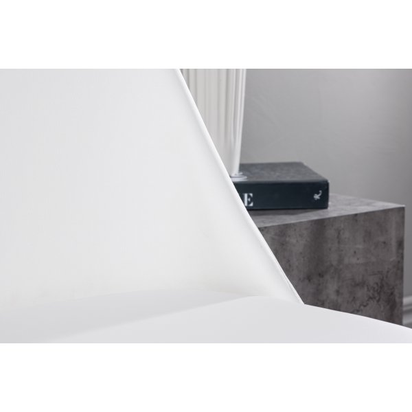 Yöruokailutuoli - Valkoinen PU Yöruokailutuoli - Valkoinen PU