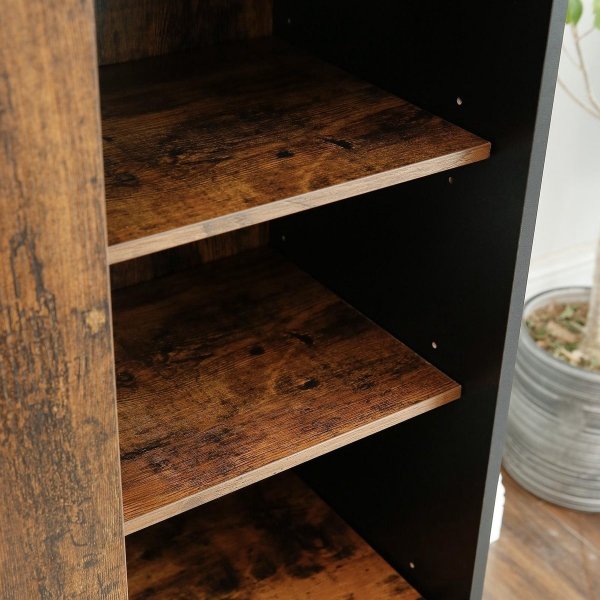 Abakan kenkäkaappi - Ruskea/musta Abakan kenkäkaappi - Ruskea/musta