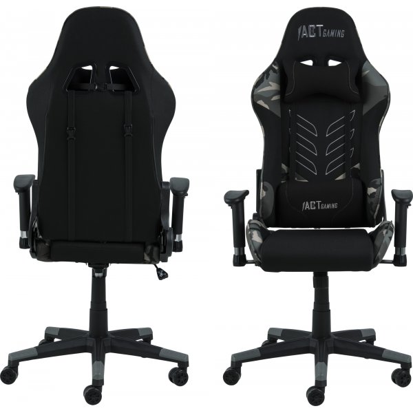 Alpha pelituoli - musta/harmaa Alpha pelituoli - musta/harmaa