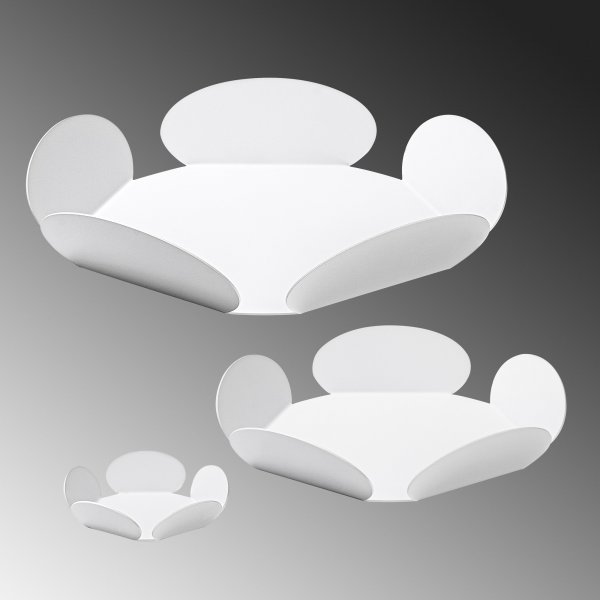 Rodoksen koriste-astia - valkoinen Rodoksen koriste-astia - valkoinen