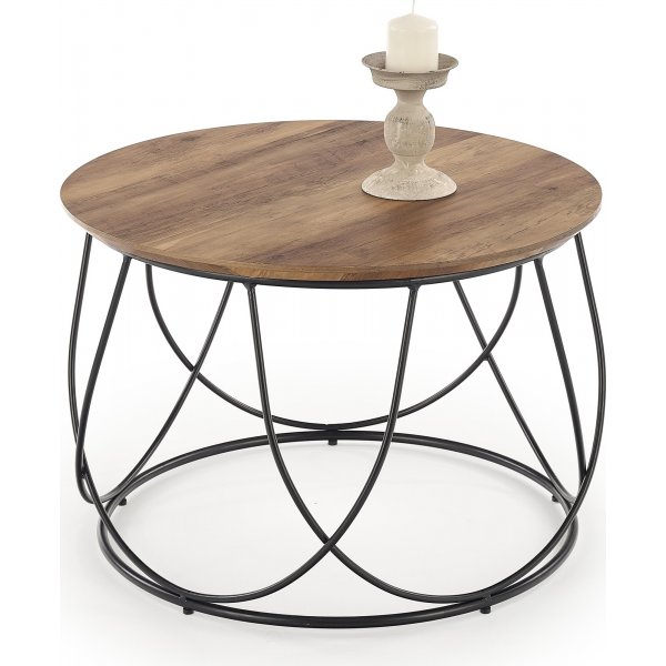 Bobby-sohvapöytä - Saksanpähkinä/musta Bobby-sohvapöytä - Saksanpähkinä/musta