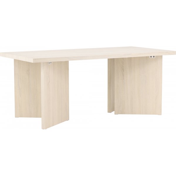 Bassholmen ruokapöytä 180 x 90 cm - Whitewash Bassholmen ruokapöytä 180 x 90 cm - Whitewash