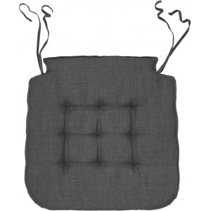 Miesten tuolin tyyny 42 x 41 x 3 cm - harmaa