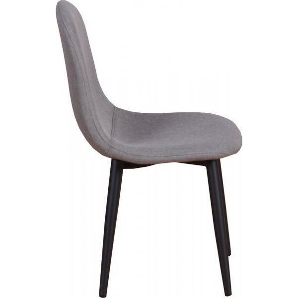 Bridge ruokapöydän tuoli XXS - Harmaa sametti Bridge ruokapöydän tuoli XXS - Harmaa sametti