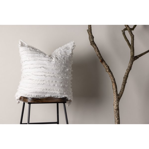 Edith tyynynpäällinen 60 x 60 cm - Valkoinen Edith tyynynpäällinen 60 x 60 cm - Valkoinen