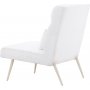 Bloom nojatuoli - White teddy/Whitewash