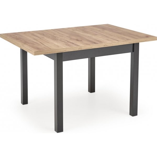 Callahan ruokapöytä 90-125 x 90 cm - Craft tammi/musta Callahan ruokapöytä 90-125 x 90 cm - Craft tammi/musta