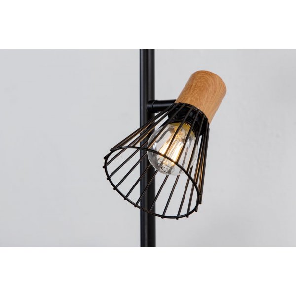 Nymö lattiavalaisin - musta Nymö lattiavalaisin - musta