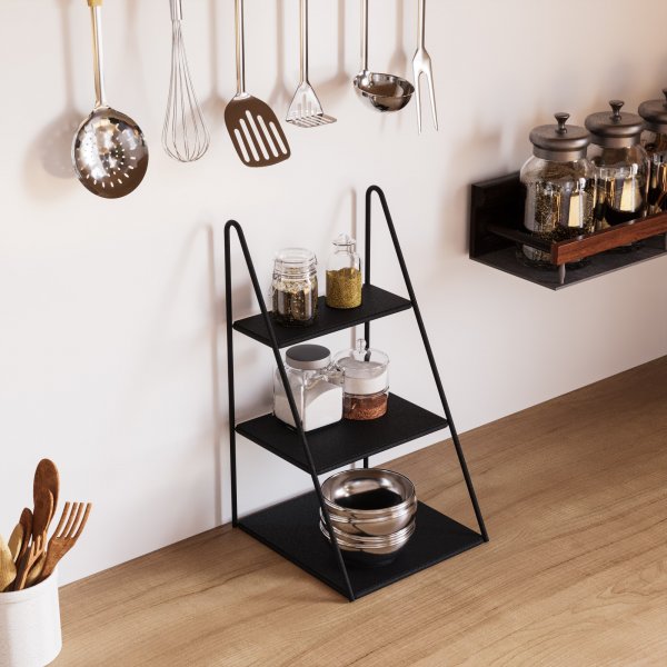 Kalimnos hylly - musta Kalimnos hylly - musta