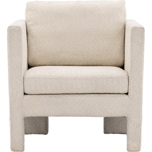 Ragusa nojatuoli - Valkoinen bouclé Ragusa nojatuoli - Valkoinen bouclé