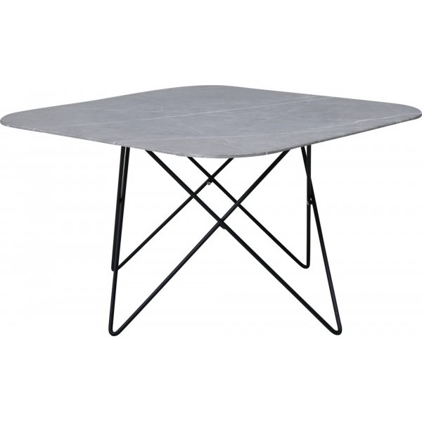 Michel-sohvapöytä 80 x 80 cm - harmaa Michel-sohvapöytä 80 x 80 cm - harmaa