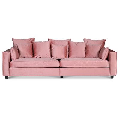 Brandy Lounge - Neljn istuttava sohva XL (dusty pink)