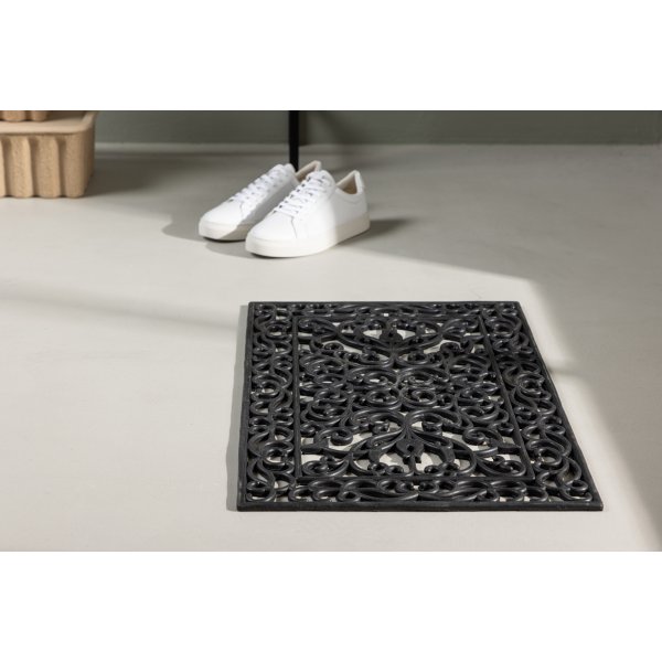 Matot ovimatto 45 x 75 cm - Musta Matot ovimatto 45 x 75 cm - Musta