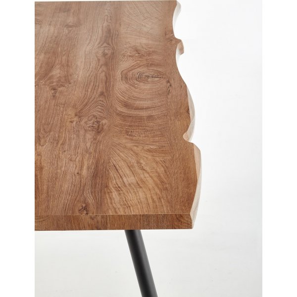 Farside ruokapöytä 120 cm - tammi/musta Farside ruokapöytä 120 cm - tammi/musta