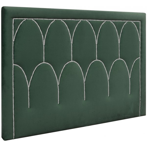 Dalarö-sängynpääty (Smaragdinvihreä kangas) - Valinnainen leveys Dalarö-sängynpääty (Smaragdinvihreä kangas) - Valinnainen leveys